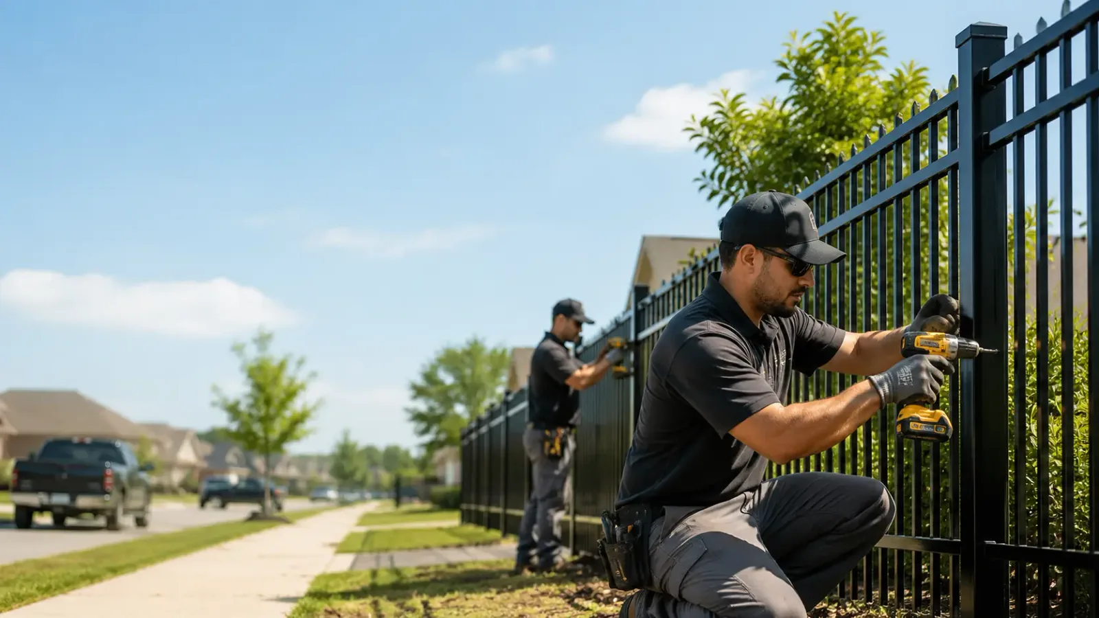 Metal Fence Installation in Sprakers, NY